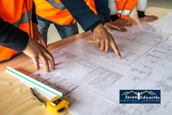 See if you need a party wall agreement for building along boundary line Kenilworth