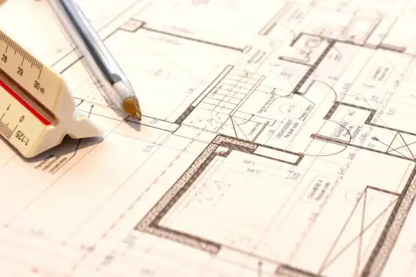 Image of architect Kenilworth drawings