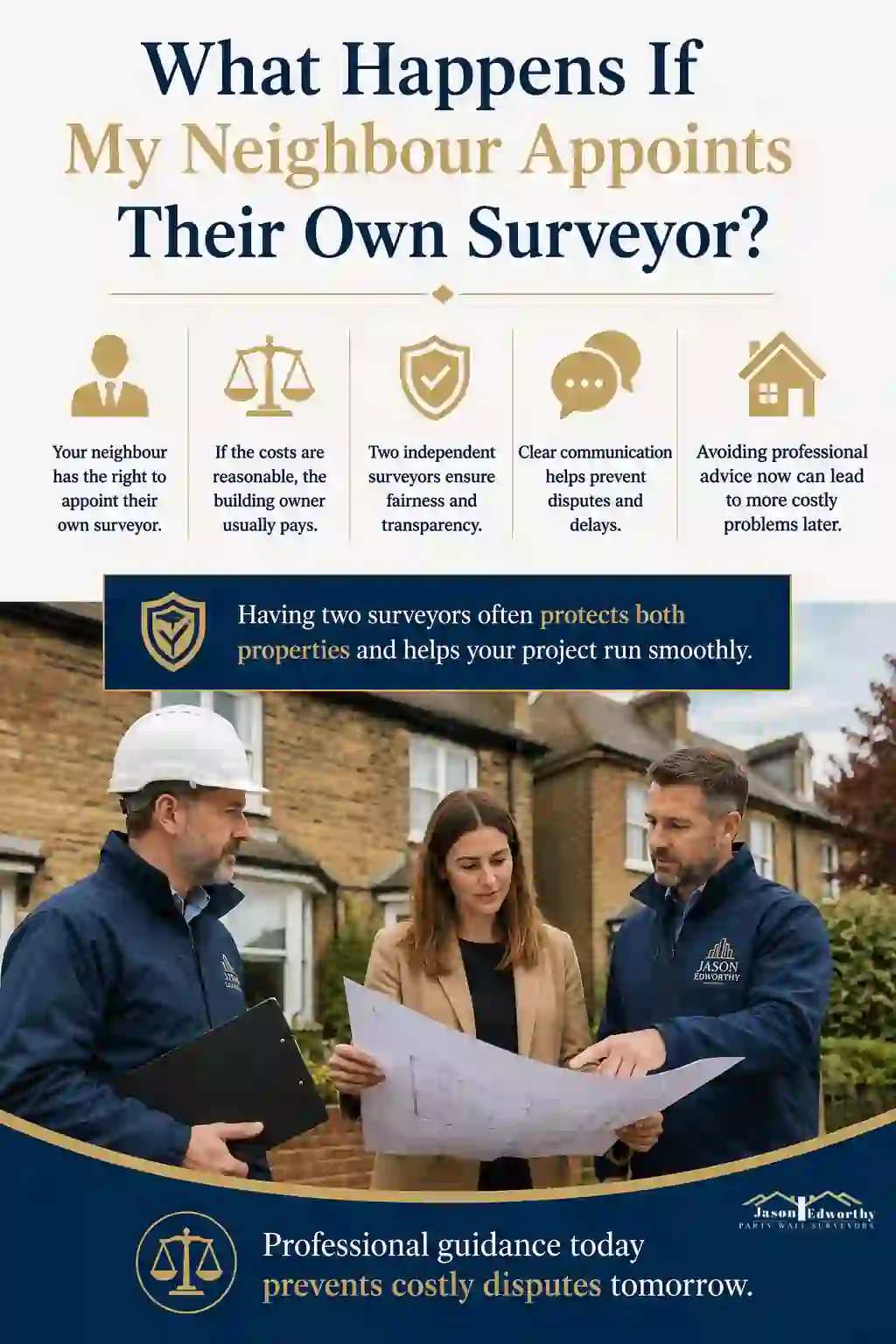 What Happens If My Neighbour Appoints Their Own Surveyor Kenilworth?